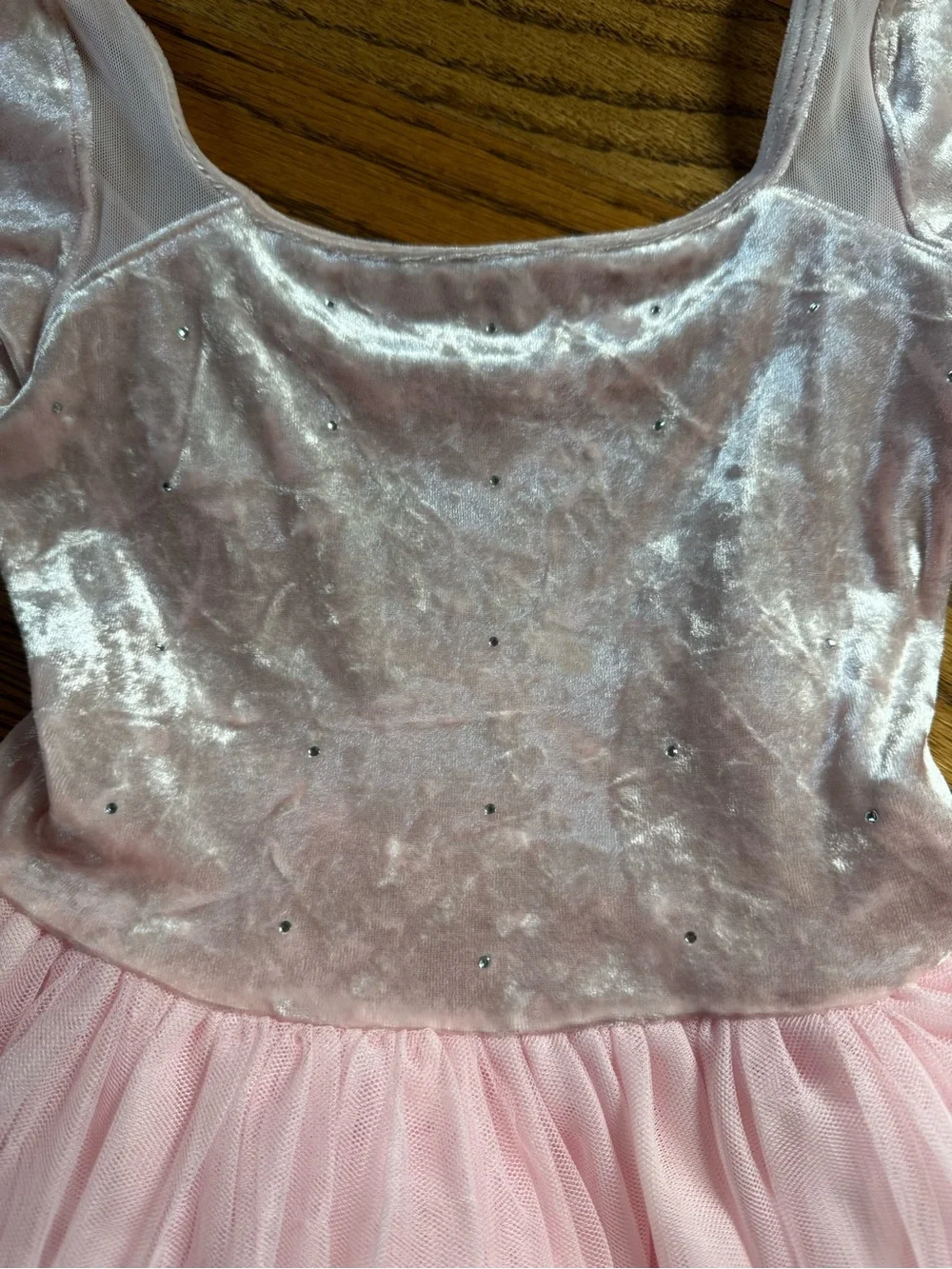 Bloch Soft Pink Velvet Tutu Dress